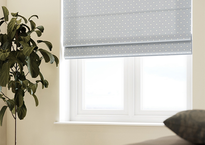 Full Stop, Larkspur - Roman Blind - Image 5